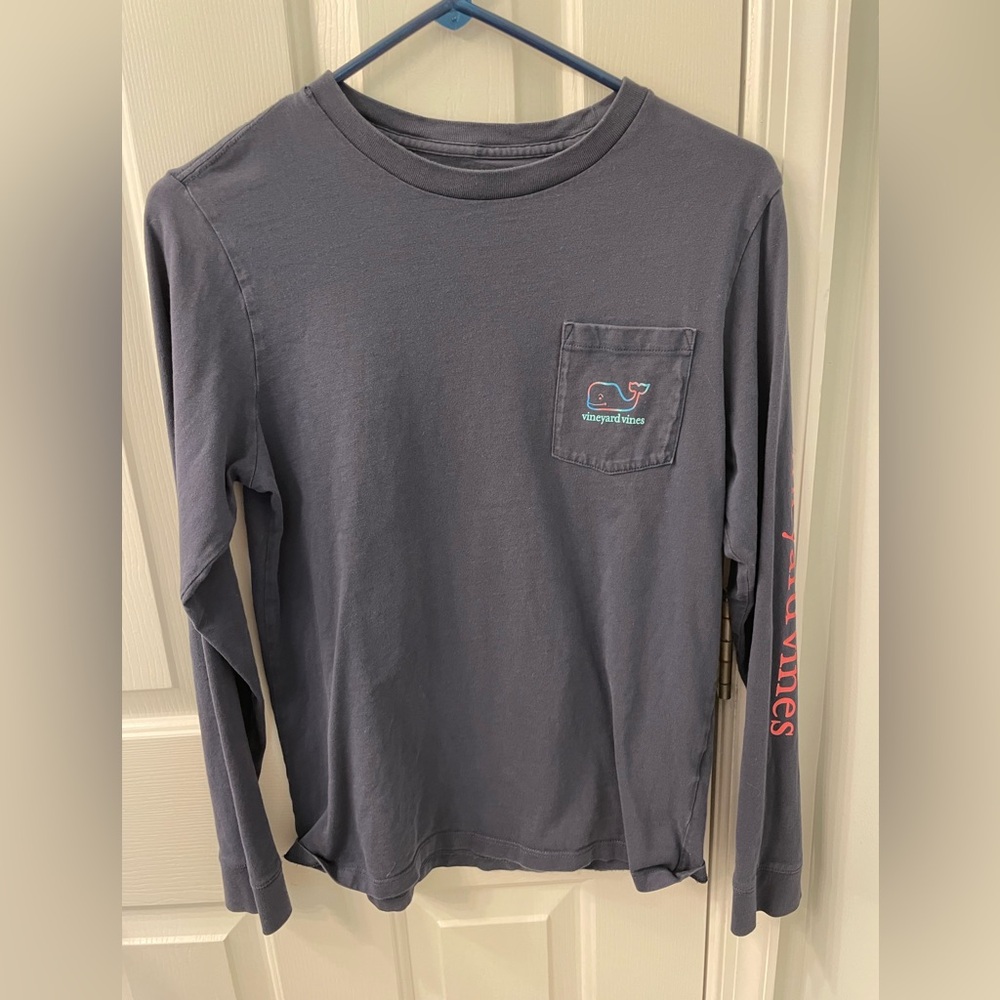 Vineyard Vines long sleeve tie dye colorful tshirt YL